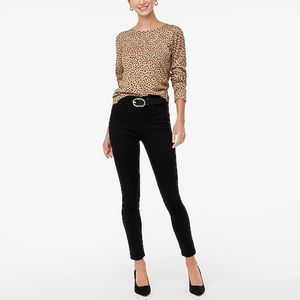 J.Crew Factory wool/cotton Cheetah sweater like new!!!